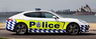Illustration for article titled Aussies Get Porsche Panamera Police Patrol Car